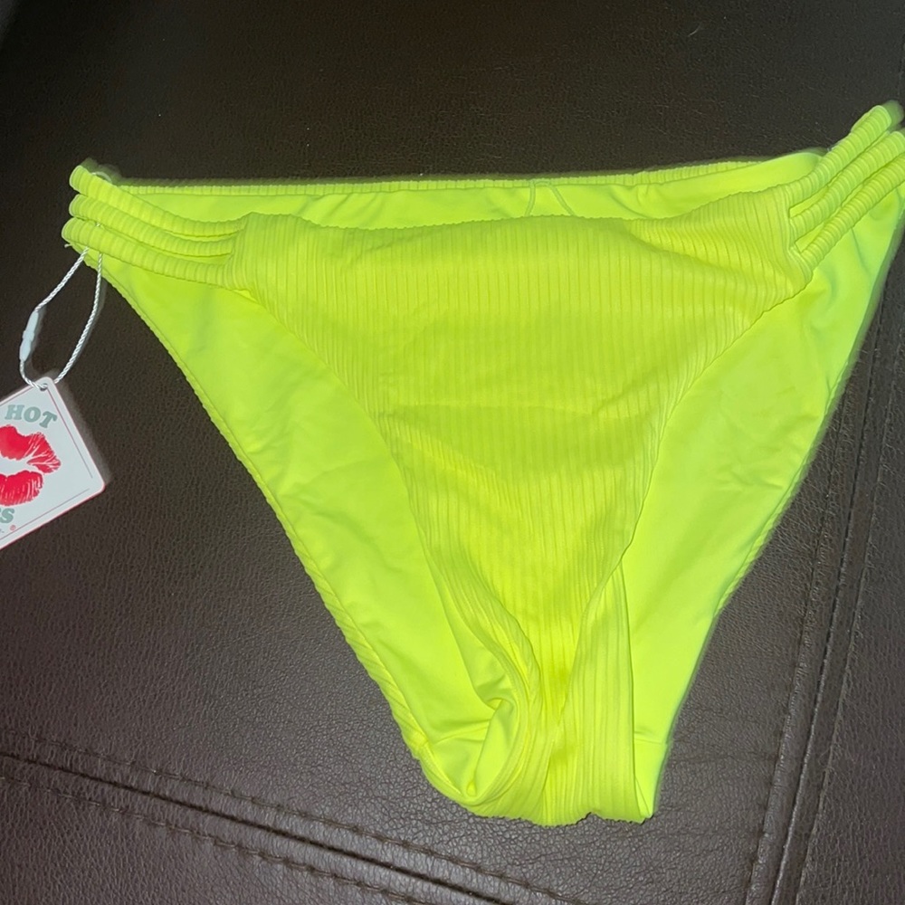 New XS with tags neon yellow bikini bottom. Never worn
